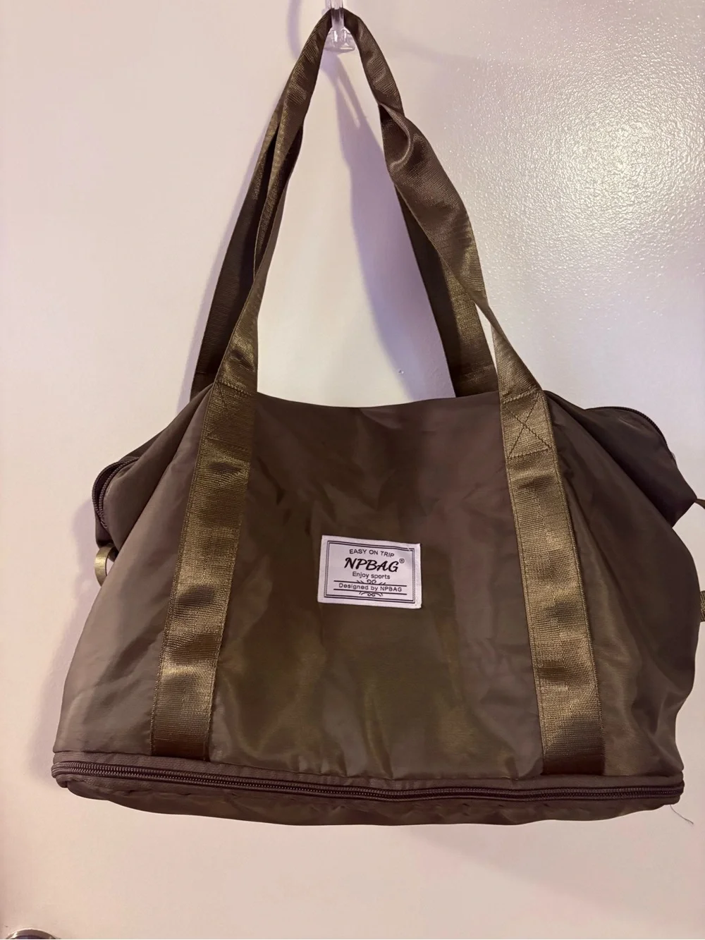 Olive Green Men's Weekend Duffle Bag